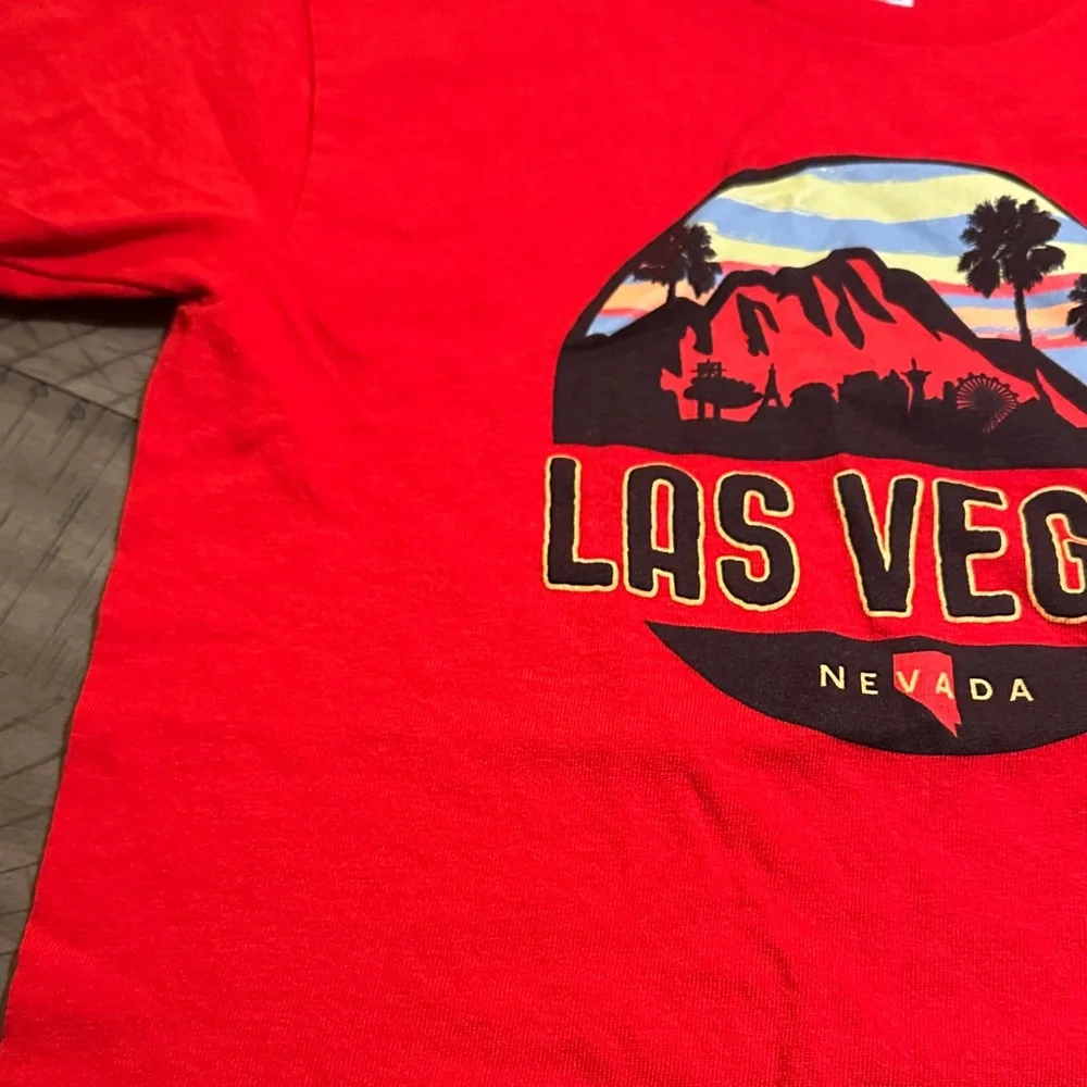 Las Vegas bright red